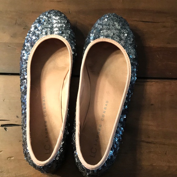 LC Lauren Conrad Shoes - Sz 6 Lauren Conrad sequin flats